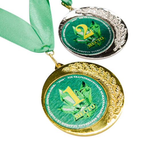 Вкладыш для медали металлический сублимационный