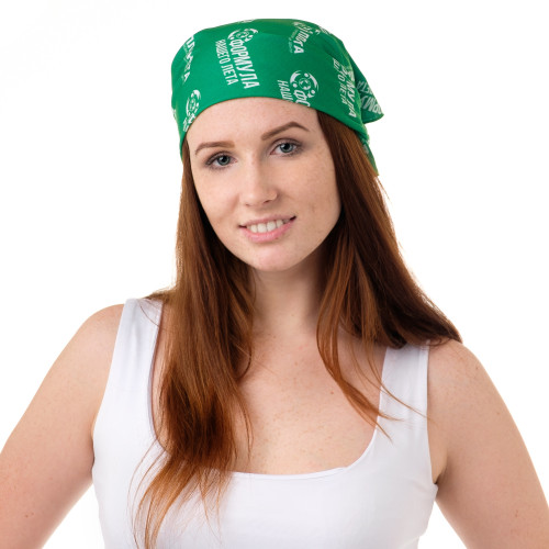 Бандана с полной запечаткой квадратная