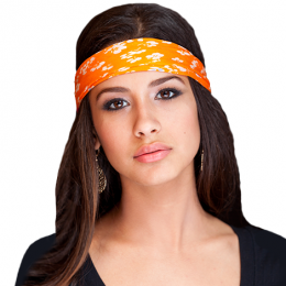 Бандана с полной запечаткой фигурная