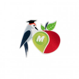 Значок деревянный с УФ-печатью