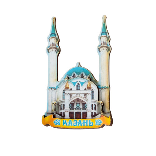 Магнит из дерева с УФ-печатью