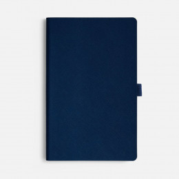 Ежедневник Lungo, недатированный, темно-синий