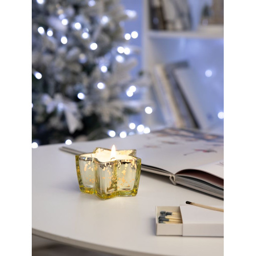 Свеча Wishlight, золотистая