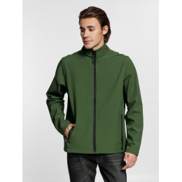 Куртка софтшелл мужская Race Men, темно-зеленая