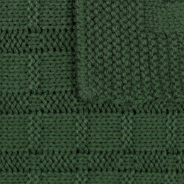 Плед Snippet, темно-зеленый