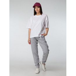 Футболка оверсайз женская Boxy Women, бежевая (льняная)