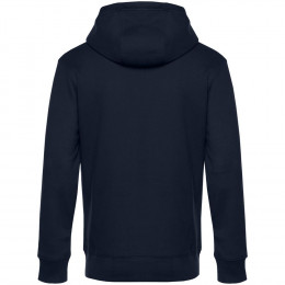 Толстовка с капюшоном унисекс King, темно-синяя
