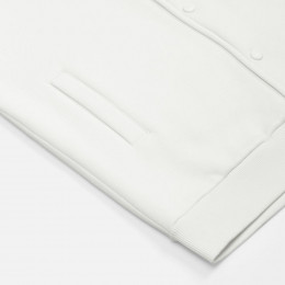 Бомбер унисекс AtmosWear, молочно-белый