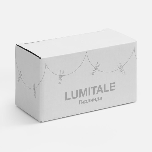Гирлянда с прищепками Lumitale