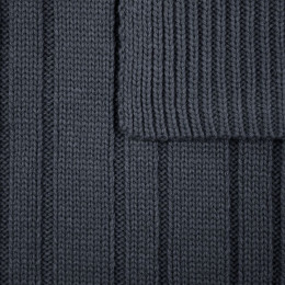 Шарф Knit Beat, серый (графит)