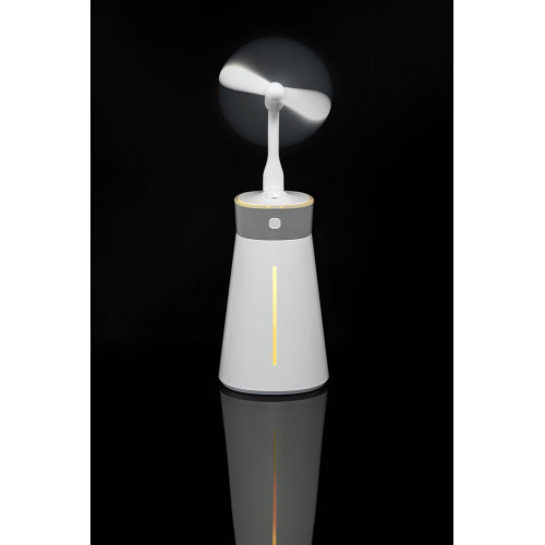 Увлажнитель воздуха с вентилятором и лампой airCan, белый