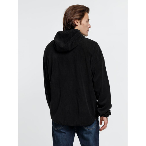 Анорак флисовый унисекс Fliska, черный