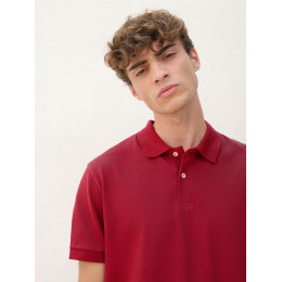 Рубашка поло унисекс Pacific, красная