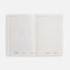 Ежедневник-органайзер Twill, недатированный, черный