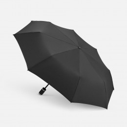 Зонт складной AOC Mini с цветными спицами, белый