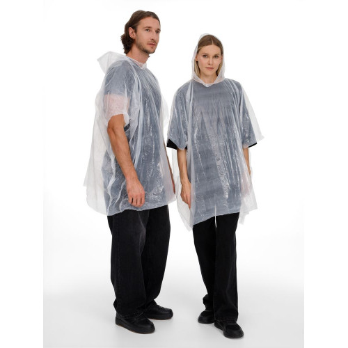 Дождевик в круглом футляре Nimbus, черный