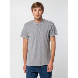 Рубашка поло мужская Summer 170, серый меланж