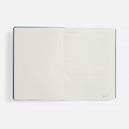 Ежедневник Urban Hard, недатированный, ярко-синий