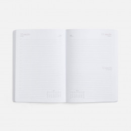 Ежедневник Basis, датированный, темно-серый