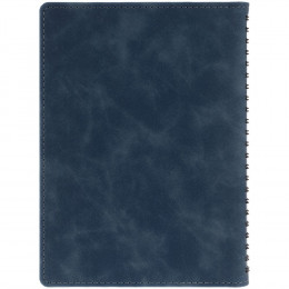 Ежедневник Spring Urban на заказ, недатированный, синий