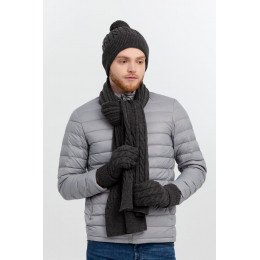 Варежки Heat Trick, темно-серый меланж (асфальт)