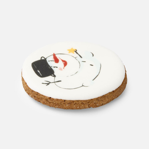 Печенье имбирное «Снеговик»