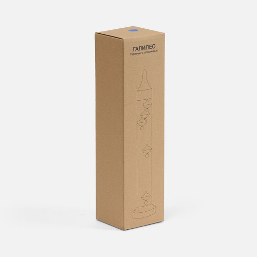 Термометр стеклянный «Галилео», голубой