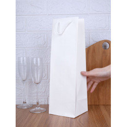 Пакет под бутылку Vindemia, белый