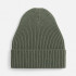 Шапка Catch Match без помпона, зеленая (полынь)