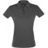 Рубашка поло женская Perfect Women 180 темно-серая