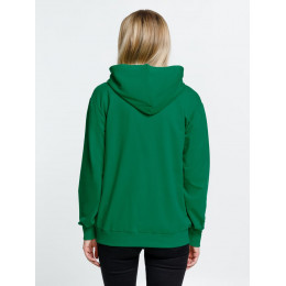 Толстовка на молнии с капюшоном Siverga, зеленая