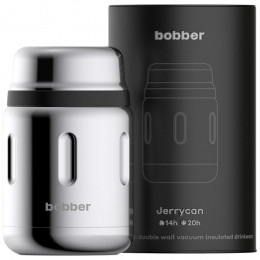 Термос для еды Jerrycan 700, вакуумный, стальной зеркальный