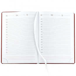 Ежедневник Sagrin, недатированный, красный