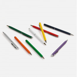 Ручка шариковая Hotel Chrome, ver.2, матовая желтая