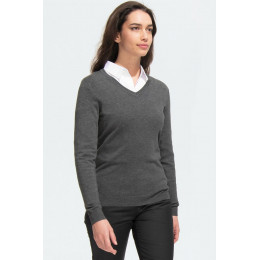Пуловер женский Glory Women, серый меланж