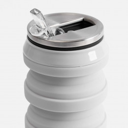 Складная бутылка для воды Folla, серая