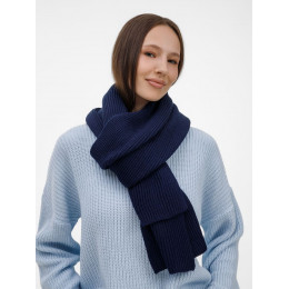 Шарф Nobilis Mono, темно-синий