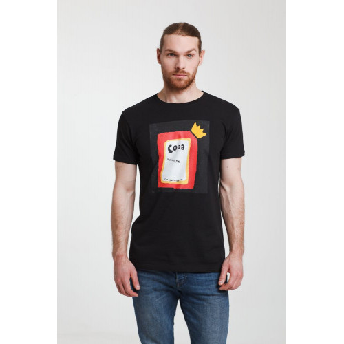 Футболка «Сода», черная