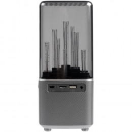 Беспроводная колонка с подсветкой citySound, черная