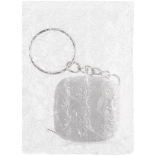 Брелок с рулеткой Metric, белый