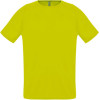 Футболка унисекс Sporty 140, желтый неон