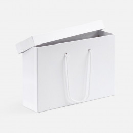 Коробка Handgrip, горизонтальная, белая