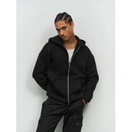 Толстовка унисекс на молнии Jelo, черная