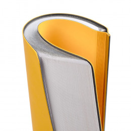 Ежедневник Aspect на заказ, недатированный, желтый