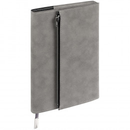 Ежедневник Grace на заказ, недатированный, серый