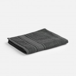 Полотенце махровое Terrychic, среднее, темно-серое