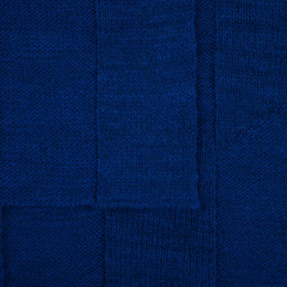 Плед Rombus, темно-синий (кобальт)