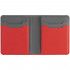 Картхолдер с отделением для купюр Dual, красный