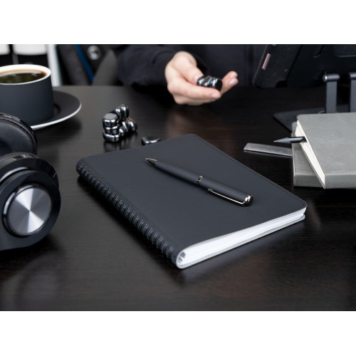 Ручка шариковая Inkish Gunmetal, черная