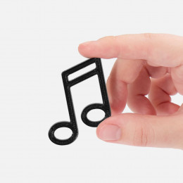 Подвеска Industry, 3D-печать на заказ, ноты